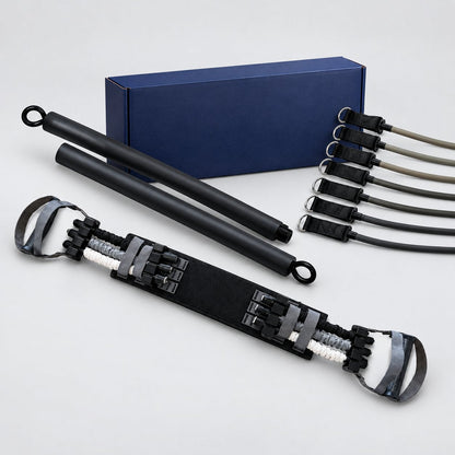 packshot — Bærbar bænkpres med modstandsbånd – 70 / 90 kg