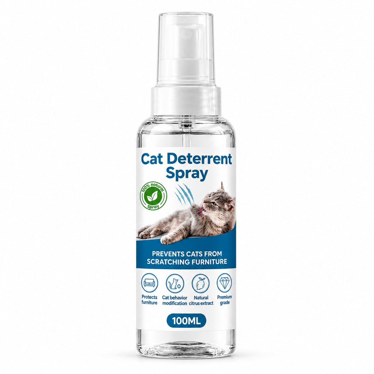 packshot — Spray mod kattekradseri – citrusduft | 50/100 ml