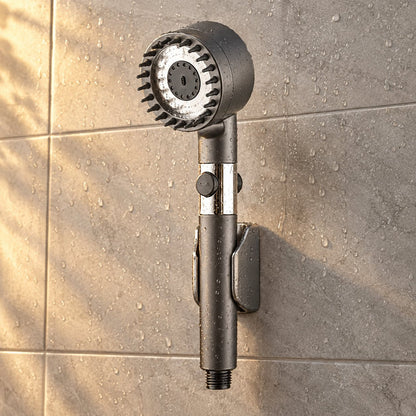 situation — AquaPure™ Brusehoved 4-i-1 – Filter, Silikonemassage & Stop-knap