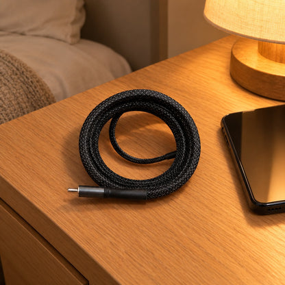 situation — FiltFri™ Magnetisk USB-C-kabel 100 W – ruller sig selv op