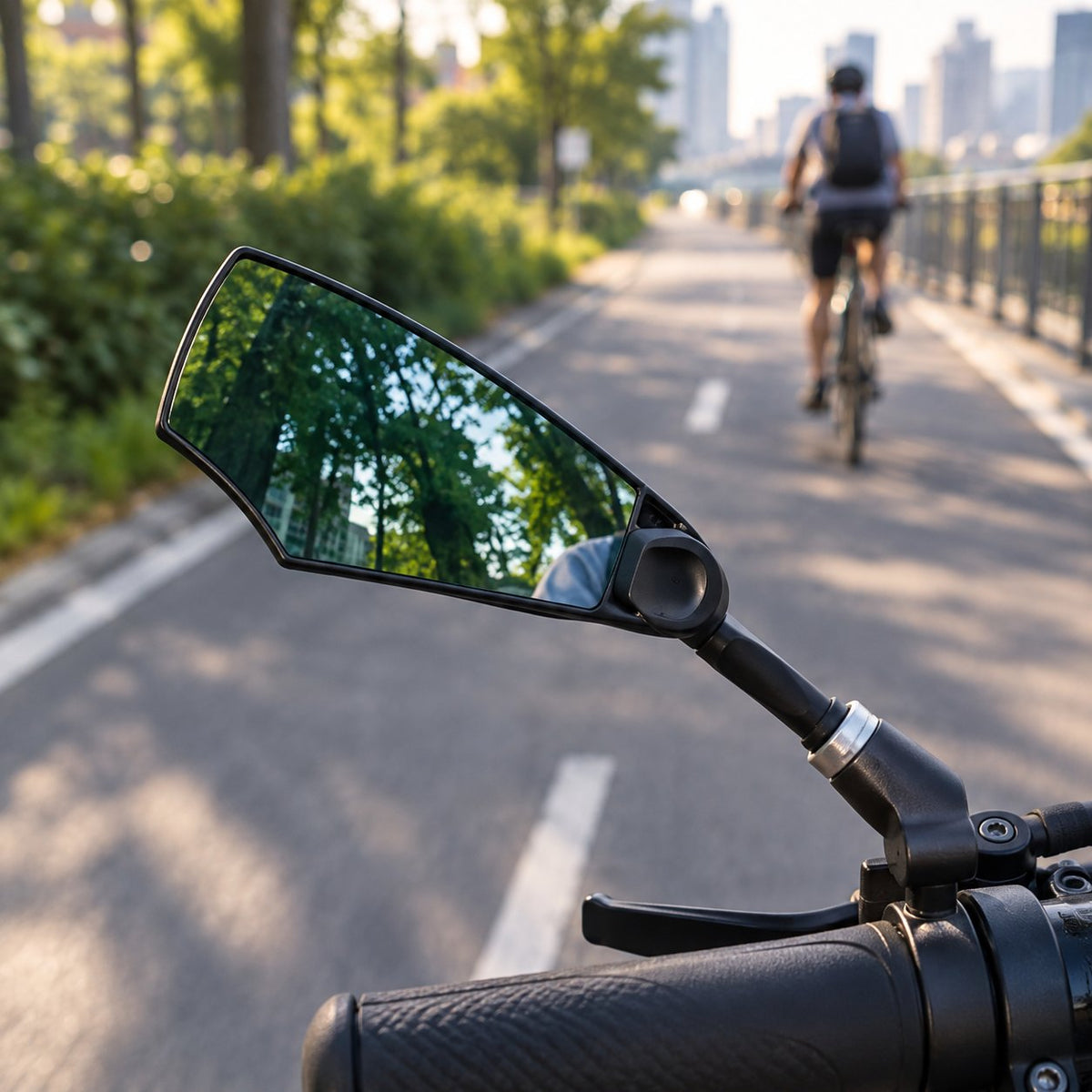 situation — Cykelspejl til styret – 360° justerbart og blændfrit