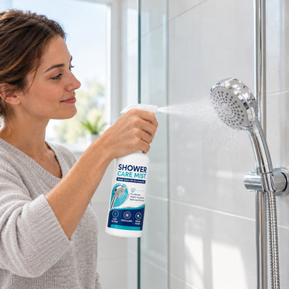 situation — KalkFri™ Kalkfjerner-spray til bruser – fjerner kalk uden skuring