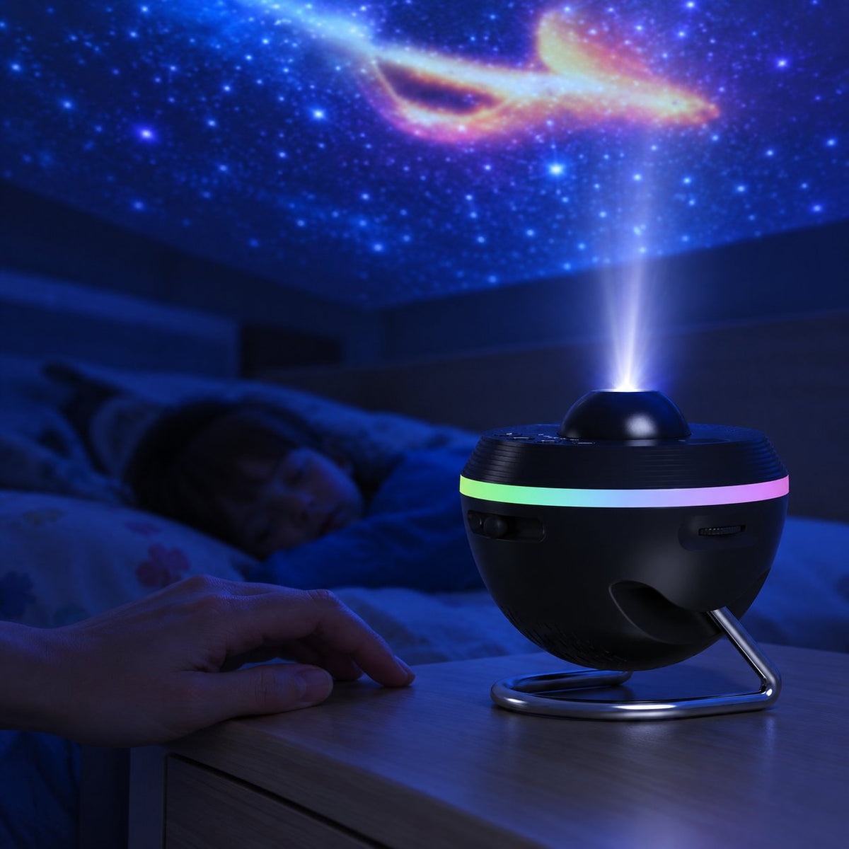 situation — Stjernehimmel Projektor med 13 motivdiske