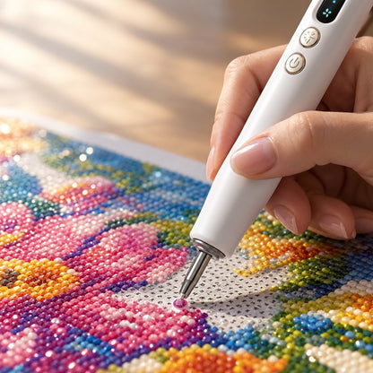 situation — DiamoPen™ – Elektrisk diamond painting-pen, trådløs og genopladelig